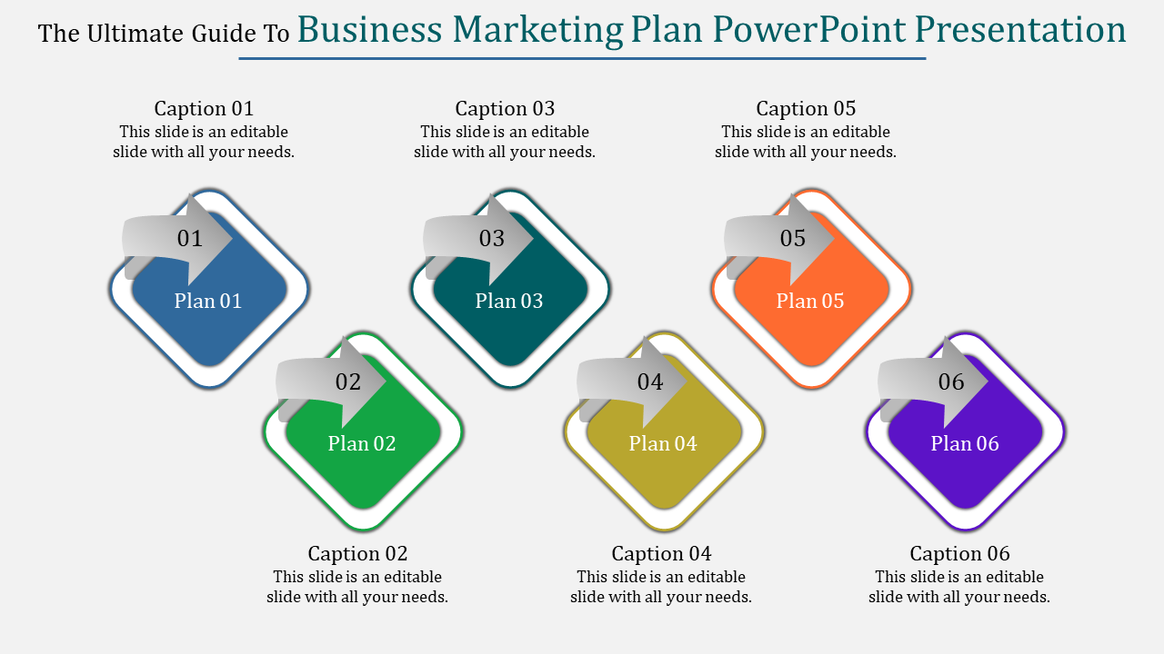 Free - Stunning Business Marketing Plan PowerPoint Presentation